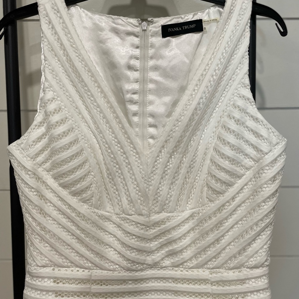 NWOT Ivanka Trump ivory dress size 8